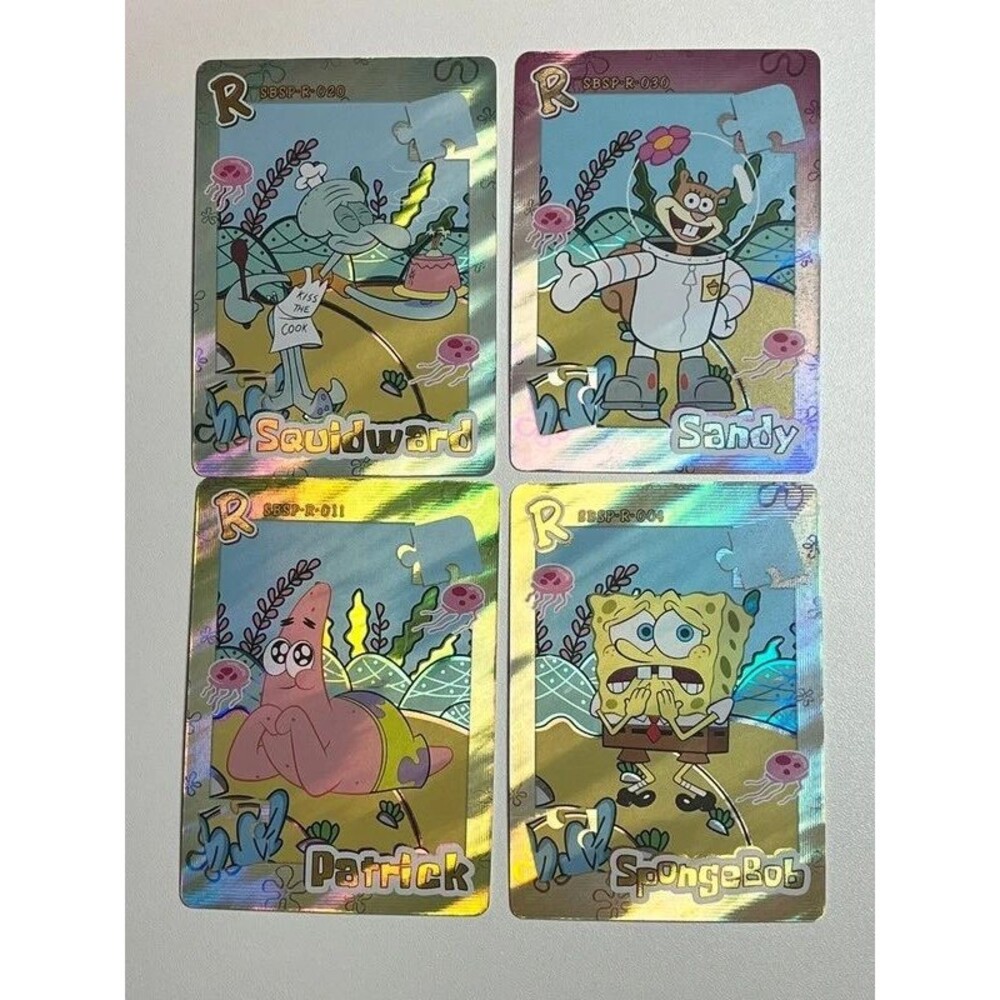 SpongeBob SquarePants holographic cards
